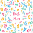 Best Mum Confetti-exploding Greetings Card
