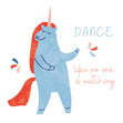 Dance Like No One Is Watching Confetti-exploding Greetings Card