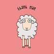 Thank Ewe Confetti-exploding Greetings Card
