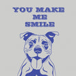 You Make Me Smile Boxer Confetti-exploding Greetings Card