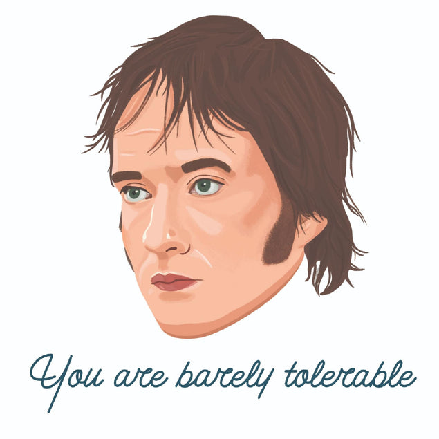 Pride And Prejudice Mr Darcy Confetti-exploding Greetings Card