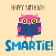 Owl Happy Birthday Smartie Confetti-exploding Greetings Card