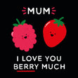 I Love You Berry Much Confetti-exploding Greetings Card