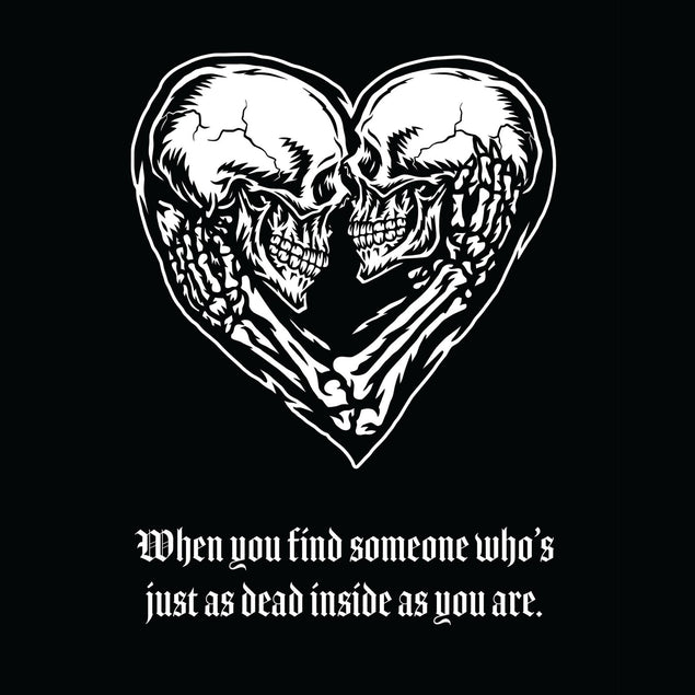 Just As Dead Inside Confetti-exploding Greetings Card