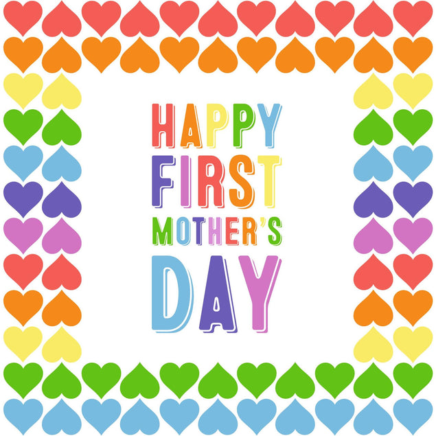 First Mother's Day Confetti-exploding Greetings Card