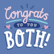 Congrats To You Both Love Confetti-exploding Greetings Card