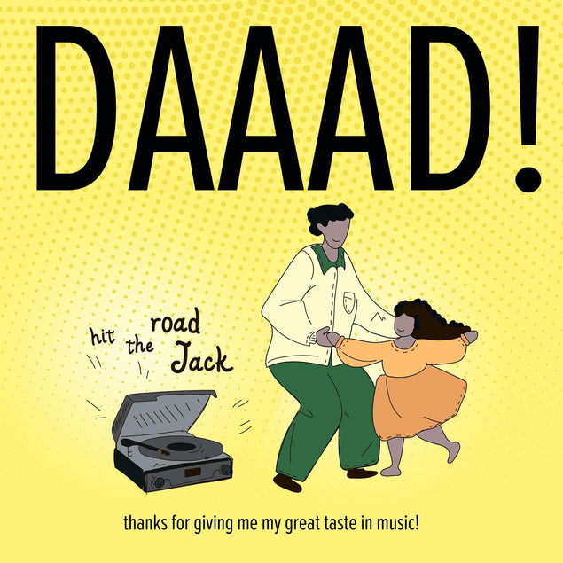 Daaad! Great Taste In Music Confetti-exploding Greetings Card