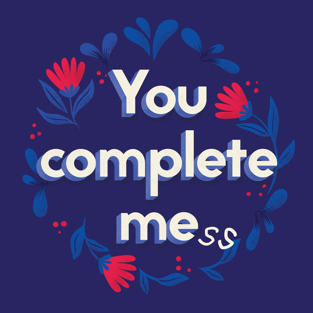 You Complete Me Confetti-exploding Greetings Card