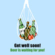 Beer Is Waiting Get Well Soon Confetti-exploding Greetings Card