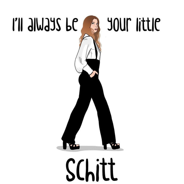 I'll Always Be Your Little Schitt Confetti-exploding Greetings Card