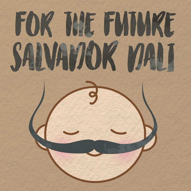 For The Future Salvador Dali Confetti-exploding Greetings Card