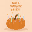 Pumptastic Birthday Confetti-exploding Greetings Card