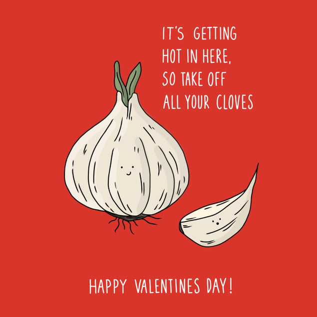 Take Off All Your Cloves Valentine's Day Confetti-exploding Greetings Card