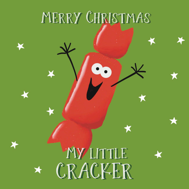 My Little Cracker Christmas Confetti-exploding Greetings Card