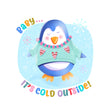 Baby It's Cold Outside! Confetti-exploding Greetings Card
