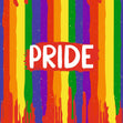 Pride Colors Confetti-exploding Greetings Card