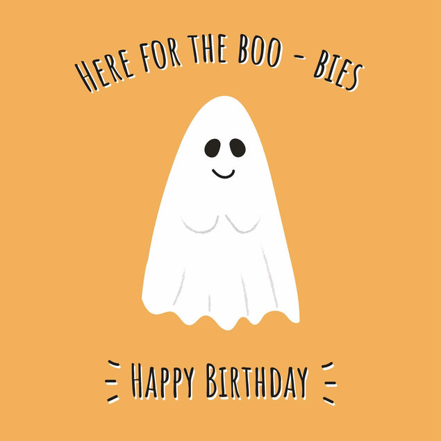 Boo-bies Halloween Confetti-exploding Greetings Card
