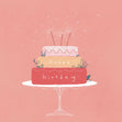 Birthday Cake Confetti-exploding Greetings Card