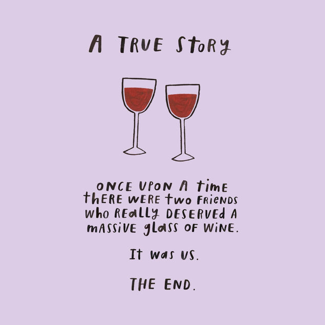 Once upon a time there were two friends Confetti-exploding Greetings Card