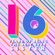 Sister Being The Best Ever 16th Birthday Confetti-exploding Greetings Card