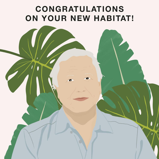 Congratulations On Your New Habitat Confetti-exploding Greetings Card