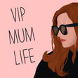 Vip Mum Life Confetti-exploding Greetings Card