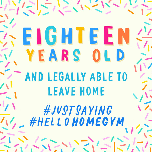 Legally Able To Leave Home 18th Birthday Confetti-exploding Greetings Card