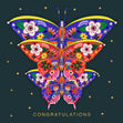 Butterfly Congratulations Confetti-exploding Greetings Card