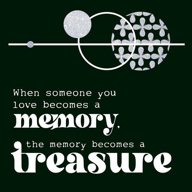 The Memory Becomes A Treasure Confetti-exploding Greetings Card