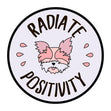 Radiate Positivity Yorkshire Terrier Confetti-exploding Greetings Card