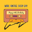 More Vintage Every Day Happy 60th Birthday Confetti-exploding Greetings Card