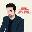 Lets Break Out The Buble Christmas Confetti-exploding Greetings Card