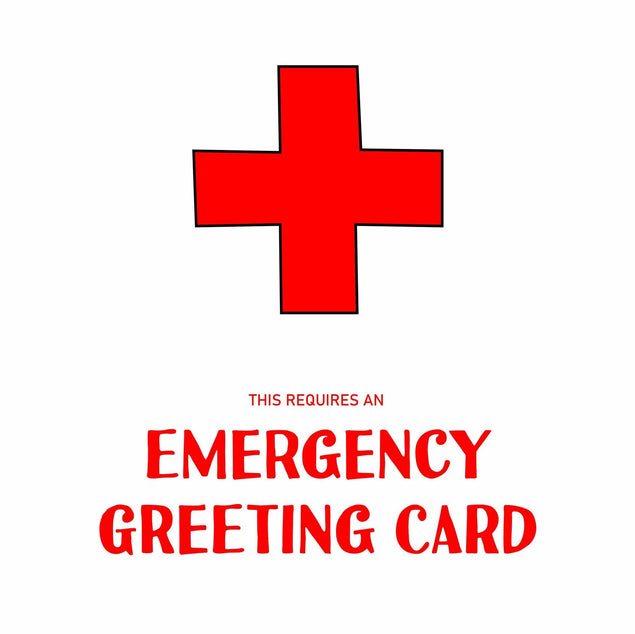 Emergency Confetti-exploding Greetings Card