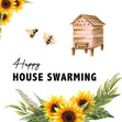 Happy House Swarming New Home Confetti-exploding Greetings Card
