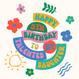 Happy 5th Birthday Daughter Sun And Flowers Confetti-exploding Greetings Card