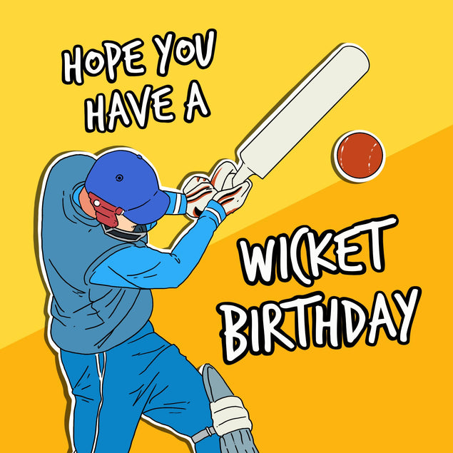 Hope You Have A Wicket Birthday Confetti-exploding Greetings Card