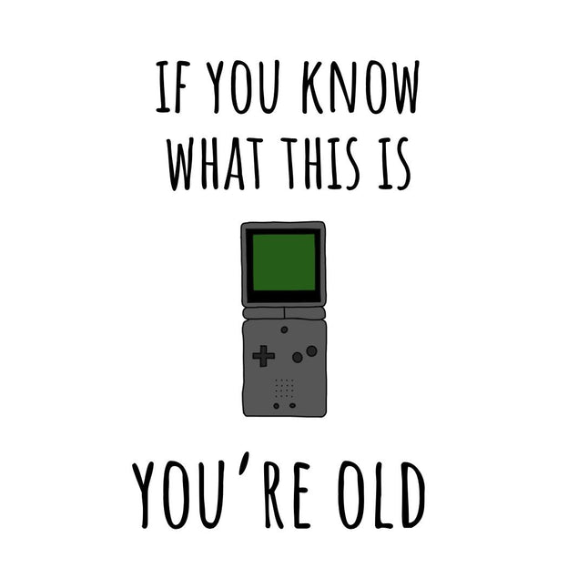 Game Boy Birthday Confetti-exploding Greetings Card