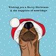 Dachshund Dog Happiest Howlidays And Merry Christmas Confetti-exploding Greetings Card