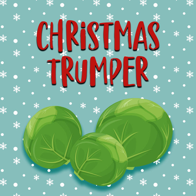 Sprouts Christmas Trumper Confetti-exploding Greetings Card