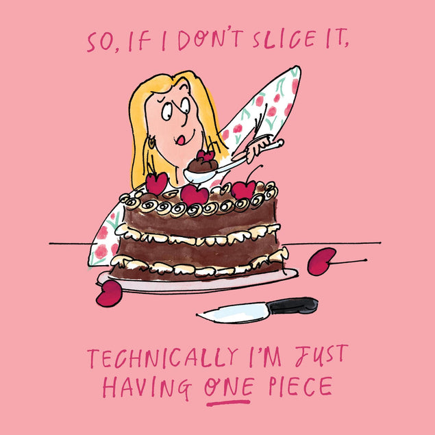 Technically I'm just having one piece Confetti-exploding Greetings Card