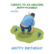 Happy Birthday Amazing Golfer Confetti-exploding Greetings Card