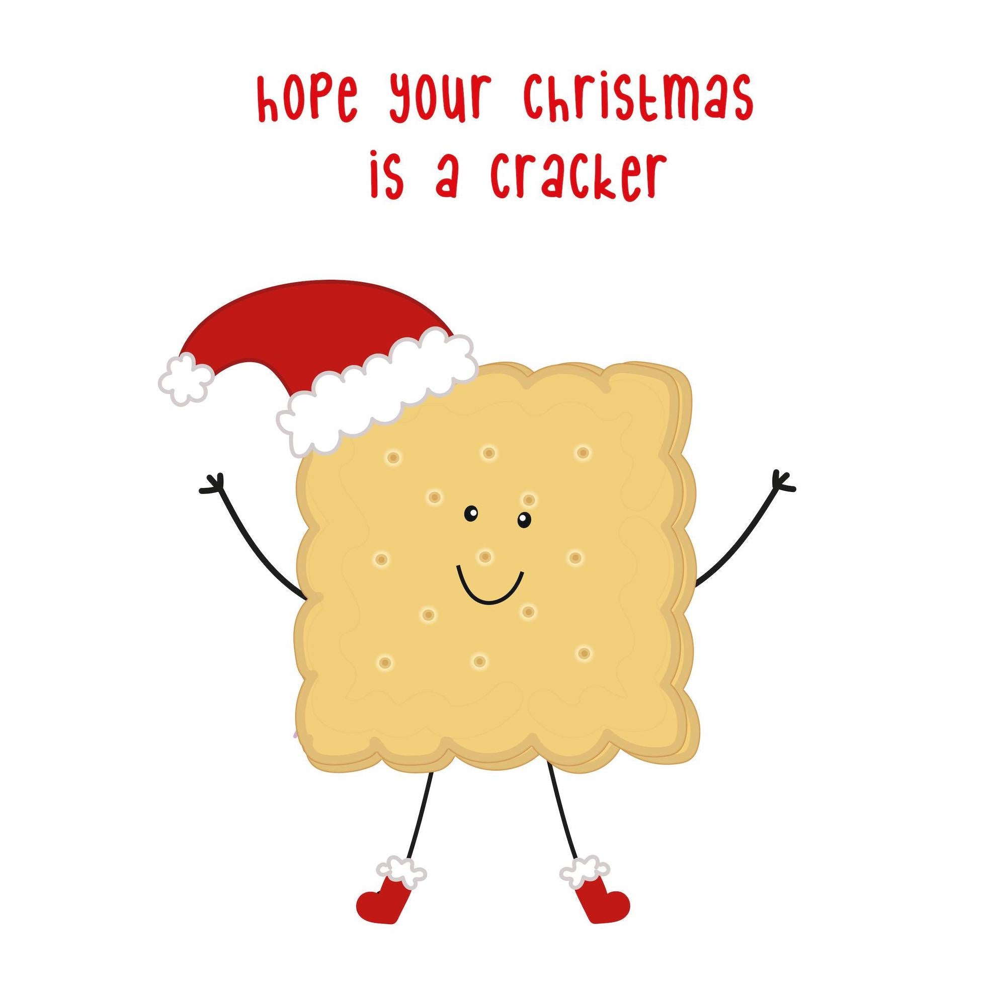Hope Your Christmas Is A Cracker Confetti-exploding Greetings Card – Boomf