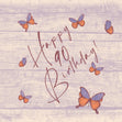 Tree Butterflies 90th Birthday Confetti-exploding Greetings Card