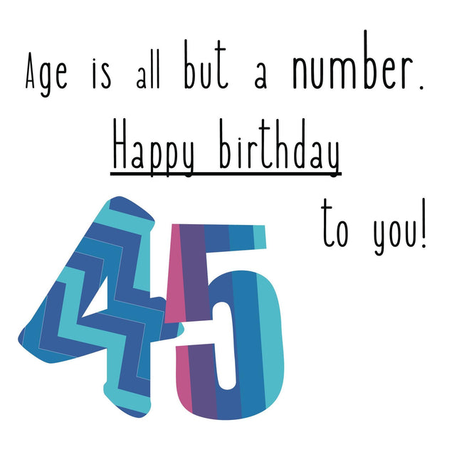 Happy 46th Birthday To You! Confetti-exploding Greetings Card