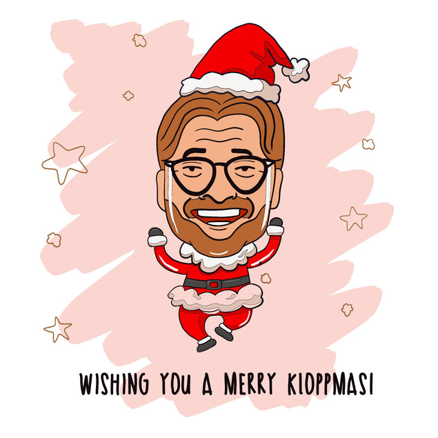 Wishing You A Merry Kloppmas Christmas Confetti-exploding Greetings Card