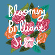 Blooming Brilliant Sister Confetti-exploding Greetings Card