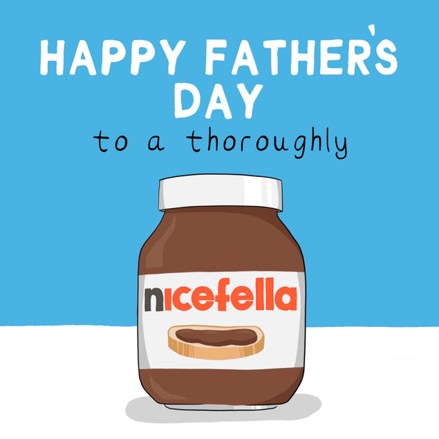 Nicefella Father's Day Confetti-exploding Greetings Card