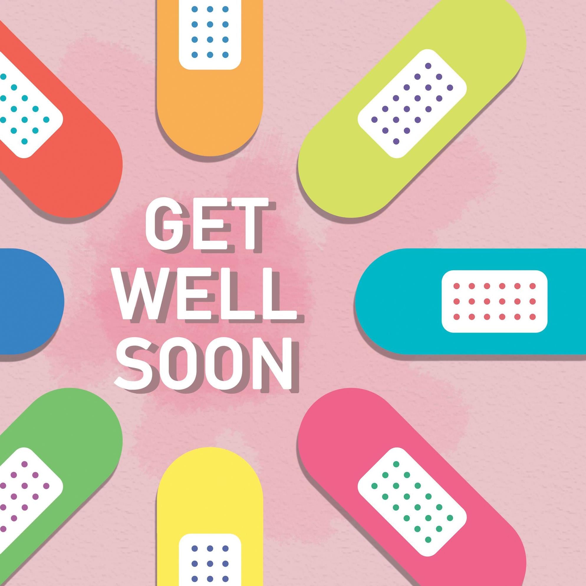 Get Well Soon Confetti-exploding Greetings Card – Boomf