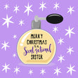 Scent-sational Sister Christmas Confetti-exploding Greetings Card