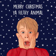 Merry Christmas Ya Filthy Animal Confetti-exploding Greetings Card